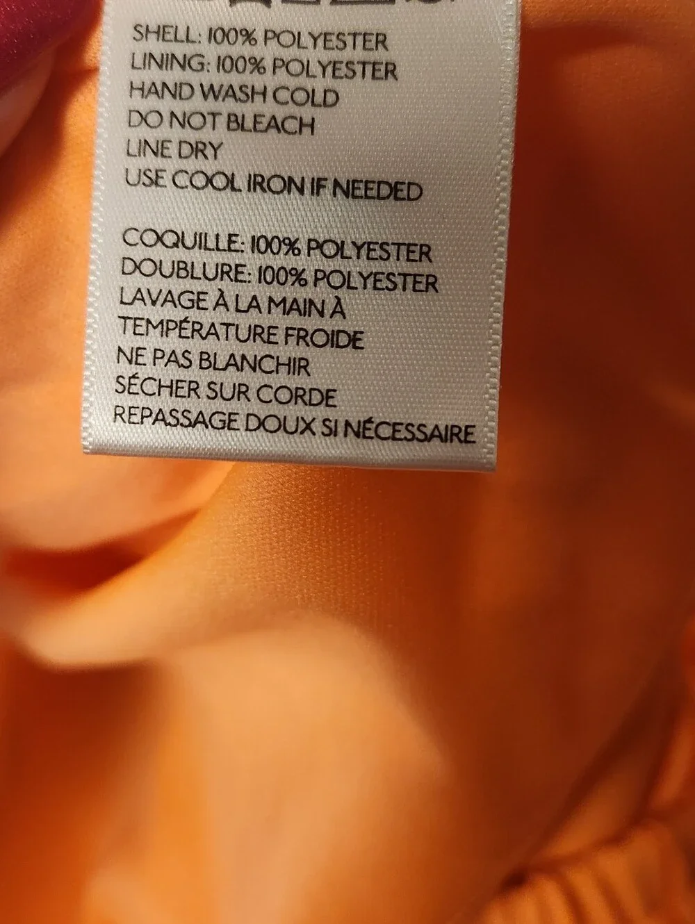 Urban Outfitters Sparkle & Fade Bright Neon Orange Mini Skirt Large L EUC